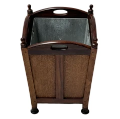 Jac. van den Bosch Art Deco Amsterdamse School Litter Basket for 't Binnenhuis